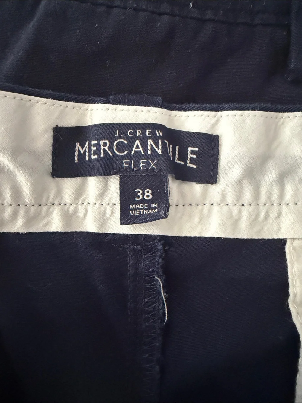 J. Crew Classic Navy Cotton Shorts